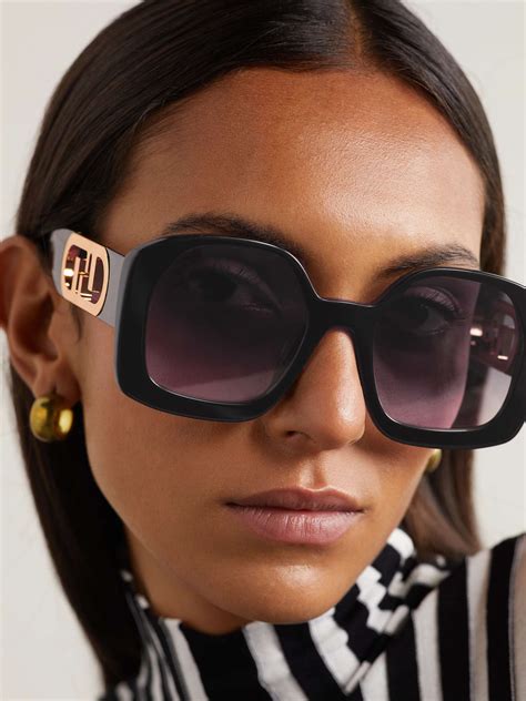 fendi print sunglasses|fendi oversized sunglasses.